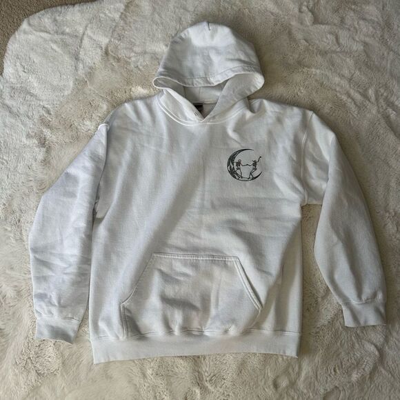 Skeleton hippie hoodie from Etsy 🍃 - Picture 5 of 16